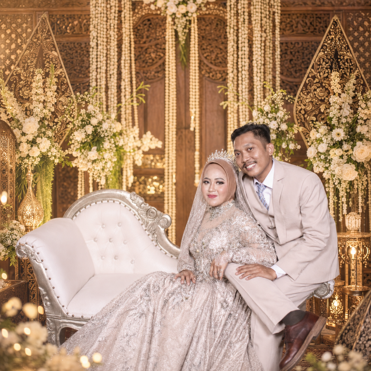 Foto sub jumbotron Indra & Anggi